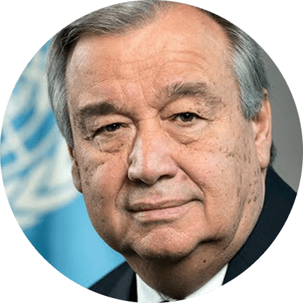 ANTòNIO GUTERRES